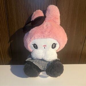 Sanrio My Melody New 9” Plush Gothic Lolita Melokuro Series Stuffed Doll Japan